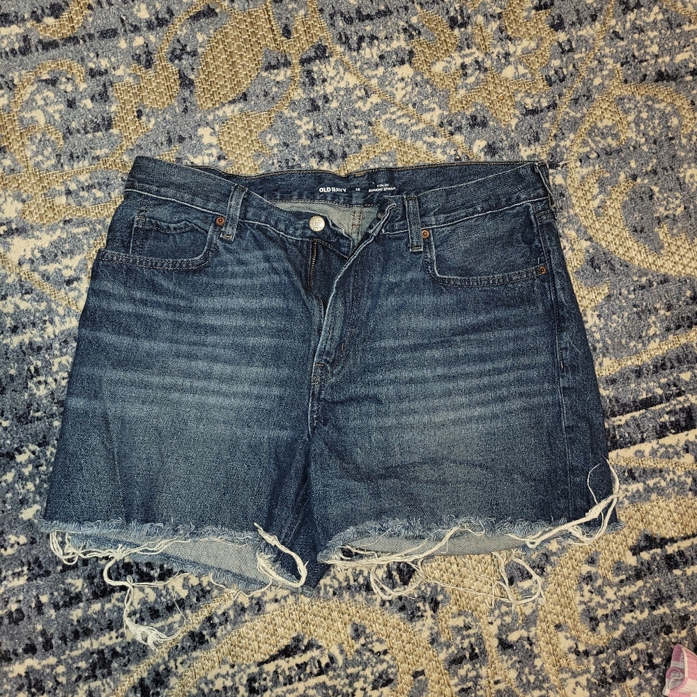 Dark blue Jean shorts